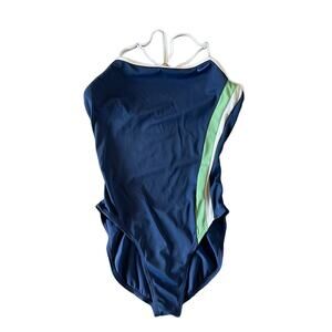 Nike Blue One Piece Swim Suit Size 8